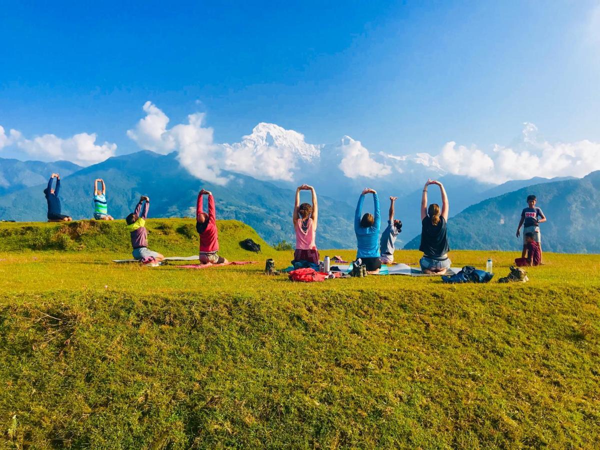 Aroma Tourist Hostel Pokhara Bagian luar foto